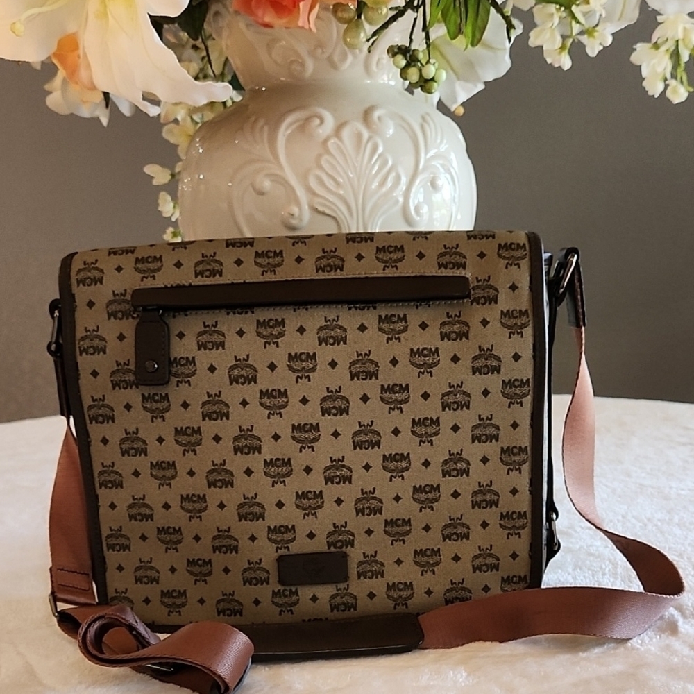 MCM Brown Crossbody Bag